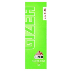 Бумага сигаретная GIZEH Super Fine Size 1 1/4 50 лист.