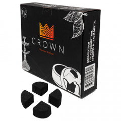 Кокосовый уголь для кальяна Crown 112 шт (Kaloud)