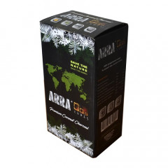 Кокосовый уголь для кальяна Arra 96 шт (22 мм)