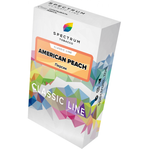 Табак для кальяна Spectrum American Peach - Персик 40 гр
