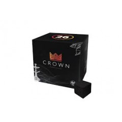 Кокосовый уголь для кальяна Crown 64 шт (26 мм)