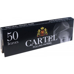 Бумага сигаретная Cartel Black 14г/м 50 листов